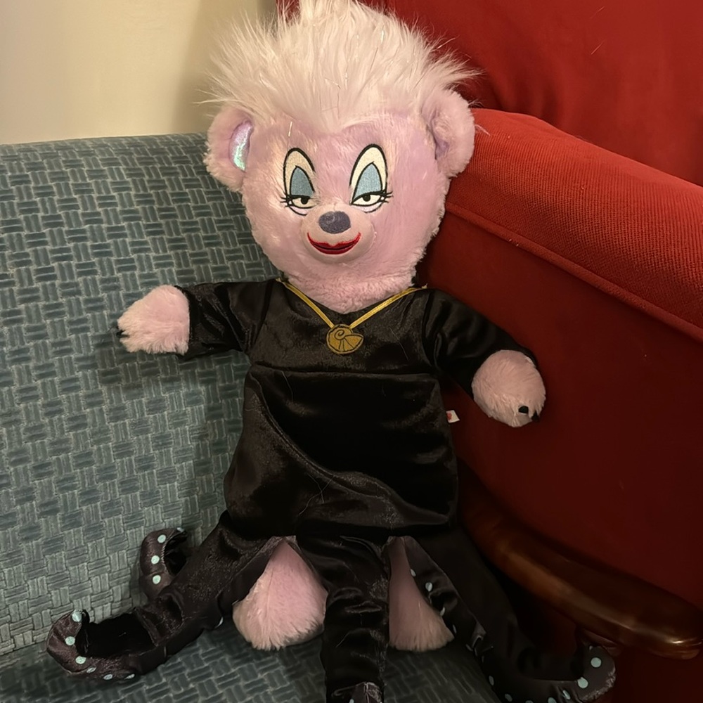 Build a bear Disney Ursula and Ursula dress